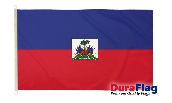 DuraFlag® Haiti Crest Premium Quality Flag